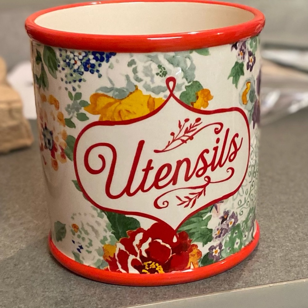 The Pioneer Woman Utensil large utensil holder Floral print